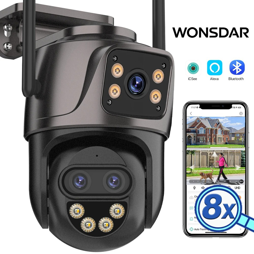 Smart Home Camera Ezviz - Cámara IP WONSDAR para exteriores, cámara
