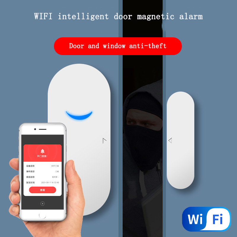 Wireless Door Sensor - Sensor inalámbrico para ventana de garaje,