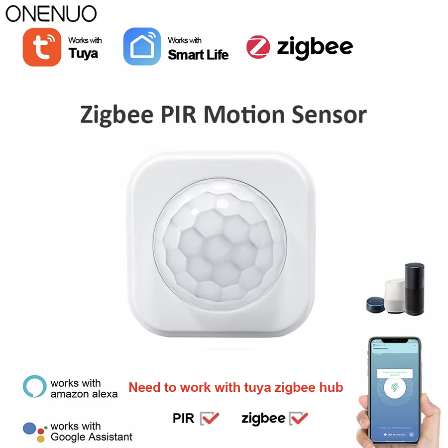 Smart Home Wiser - ONENUO Zigbee Sensor de movimiento PIR