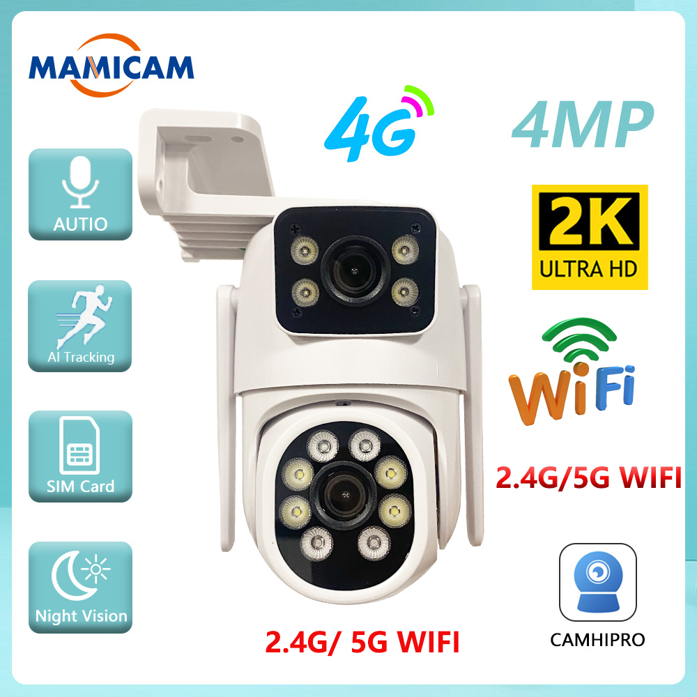 Smart Home Camera Ezviz - Cámara IP WIFI de 4MP, tarjeta