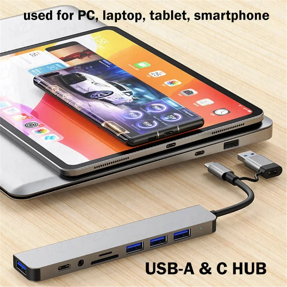 Smart Home Hub 2 - Adaptador multipuerto de concentrador USB C