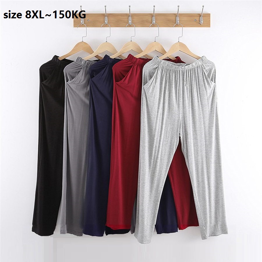 Smart Home Plus - Pantalones de modal finos para hombre,