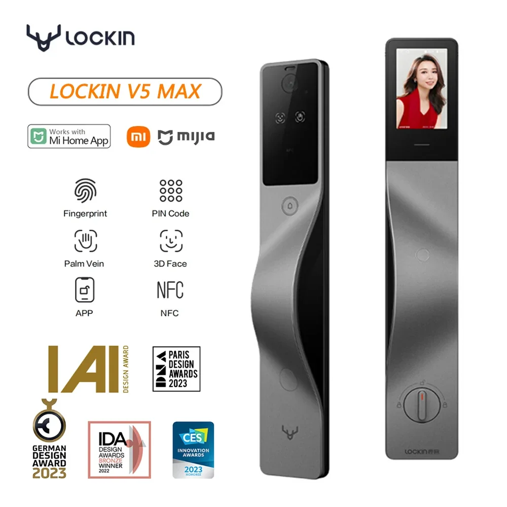 Smart Home Door Lock - Cerradura Inteligente Lockin V5 Max con