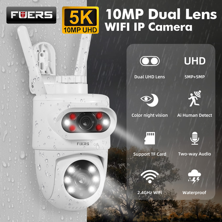 Smart Home Camera Ezviz - FUERS 5K 10MP cámara IP de