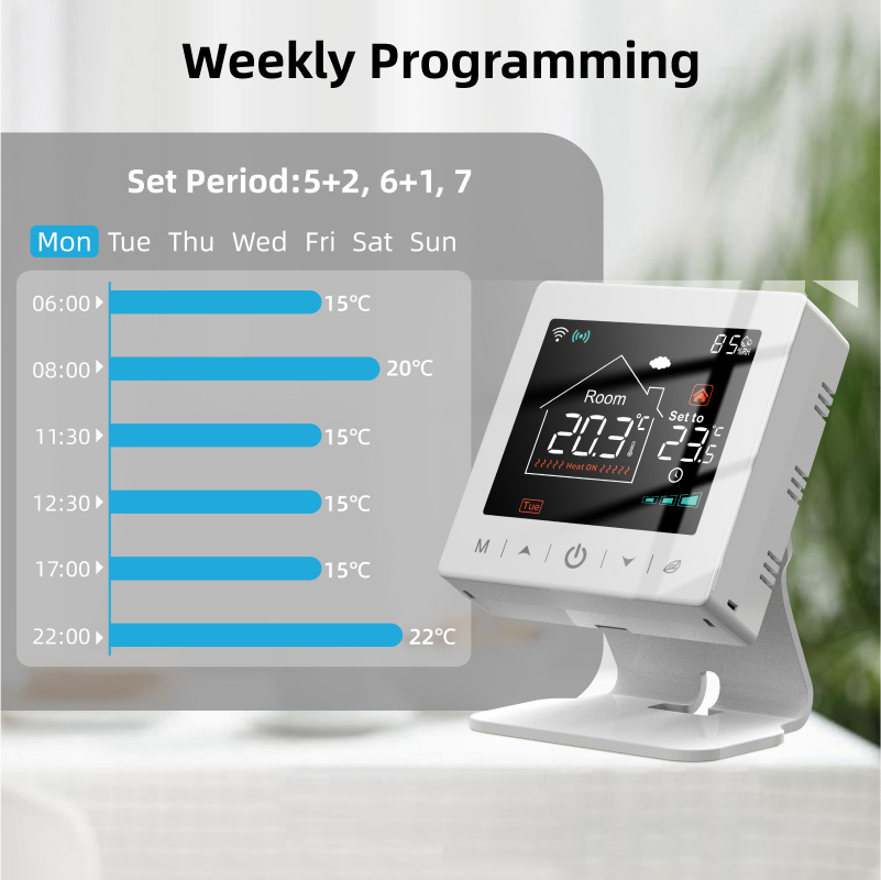 Termostato Wifi inteligente pa - Universal Remote Smart Home reseña y precio