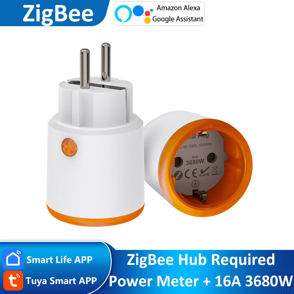 UE 16A Tuya ZigBee enchufe de  - Smart Home Wiser reseña y precio