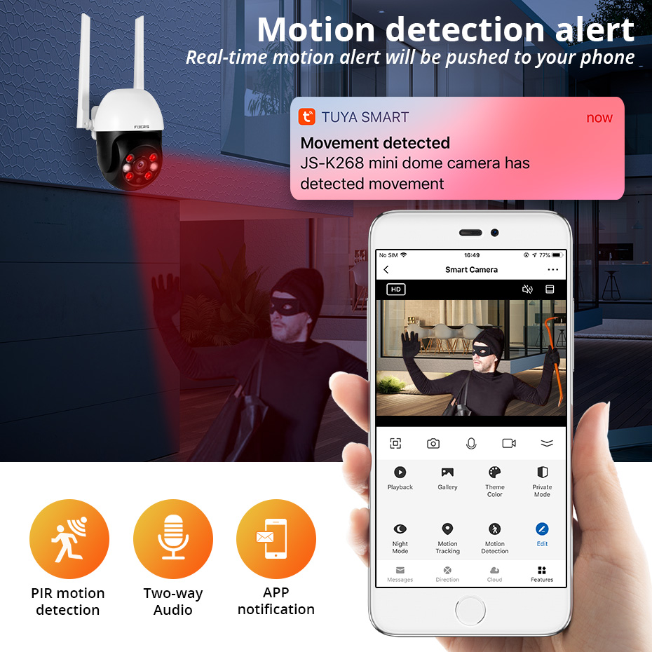Cámara IP Fuers 8MP 4K para Ex - Smart Home Camera Ezviz reseña y precio