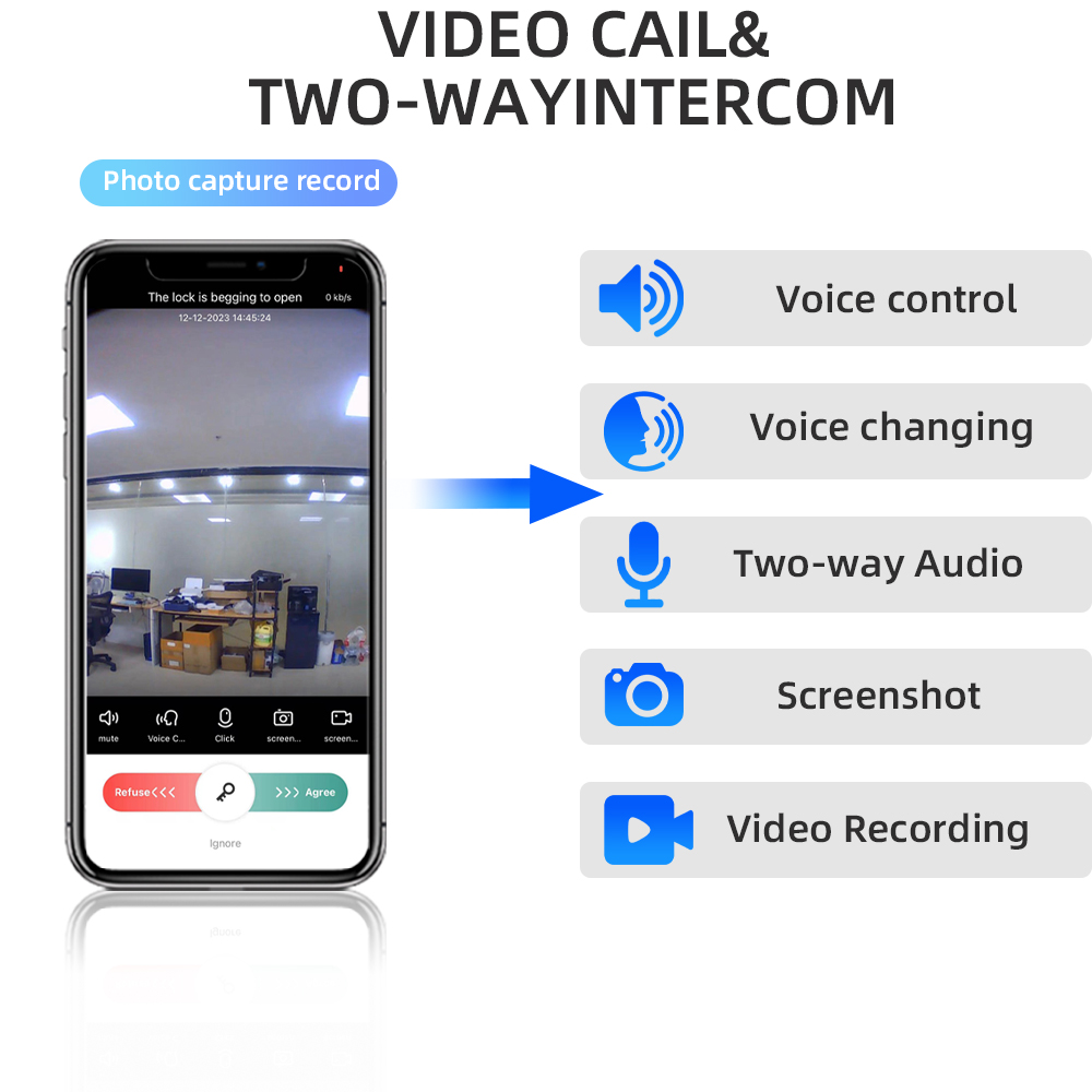 RAYKUBE DF14 Tuya WiFi 3D reco - Smart Home Door Lock reseña y precio
