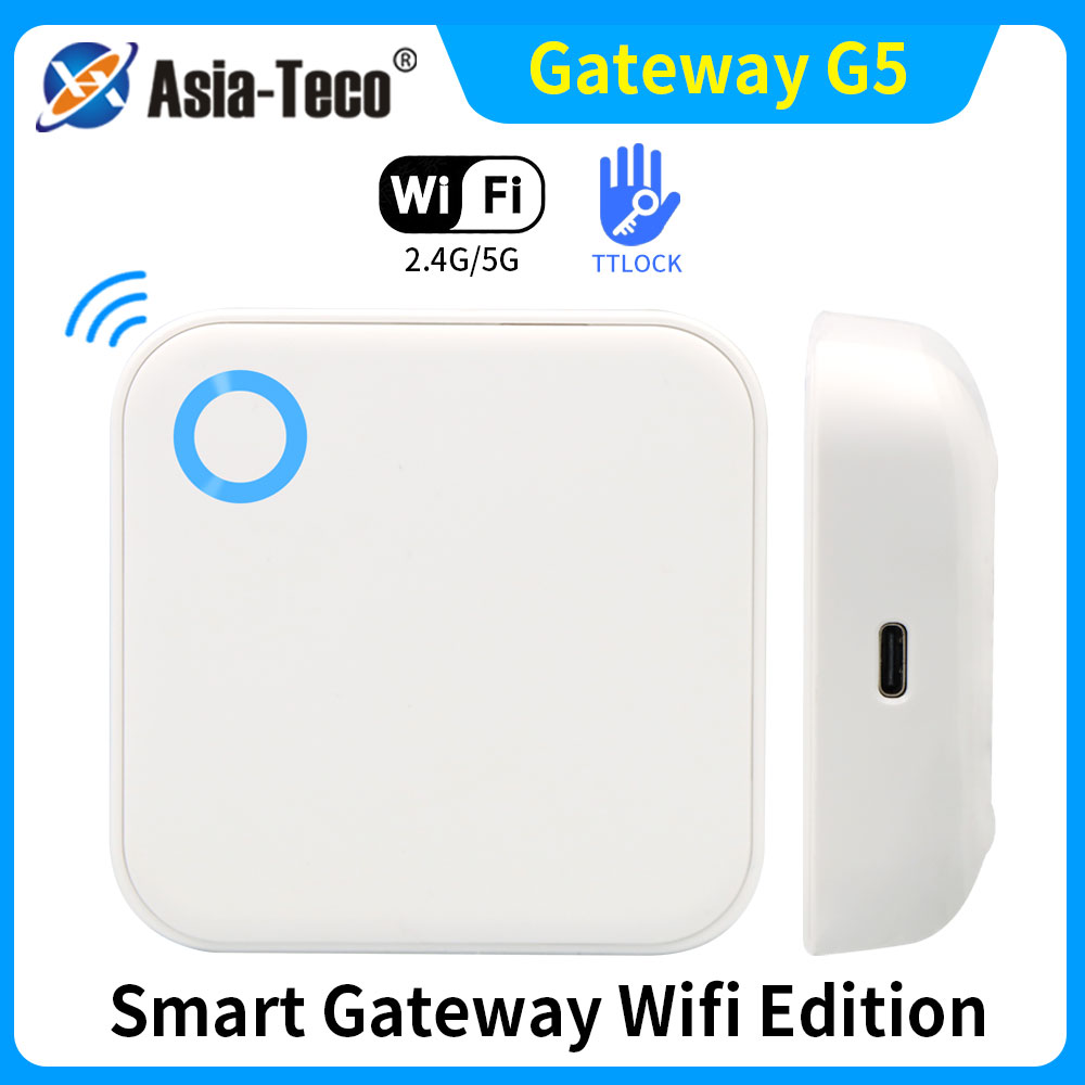 2,4G + 5G TTLOCK WIFI Gateway  - Smart Home Door Lock reseña y precio