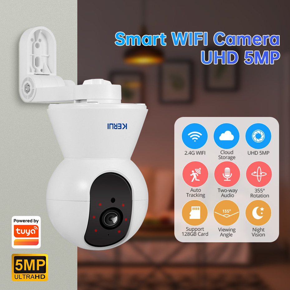 KERUI-minicámara IP inteligent - Smart Home Camera Ezviz reseña y precio