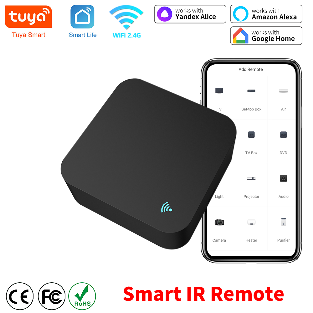 Control remoto IR wifi intelig - Universal Remote Smart Home reseña y precio