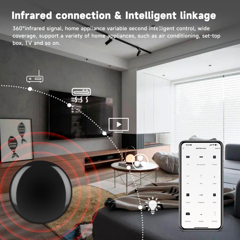 Tuya Zigbee Control remoto IR  - Universal Remote Smart Home reseña y precio