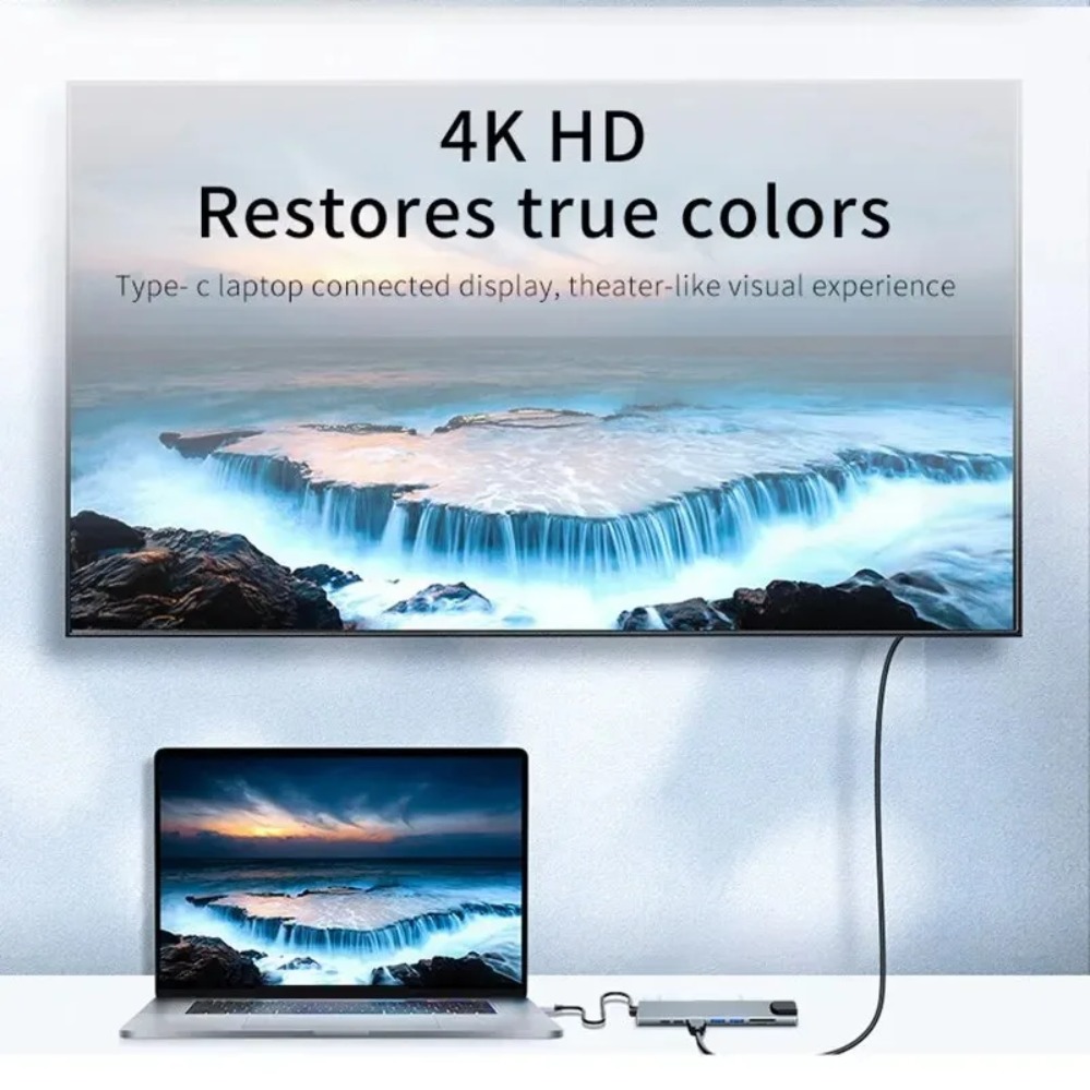 Hub USB C 8 en 1/2, 7 en 1/2,  - Smart Home Hub 2 reseña y precio