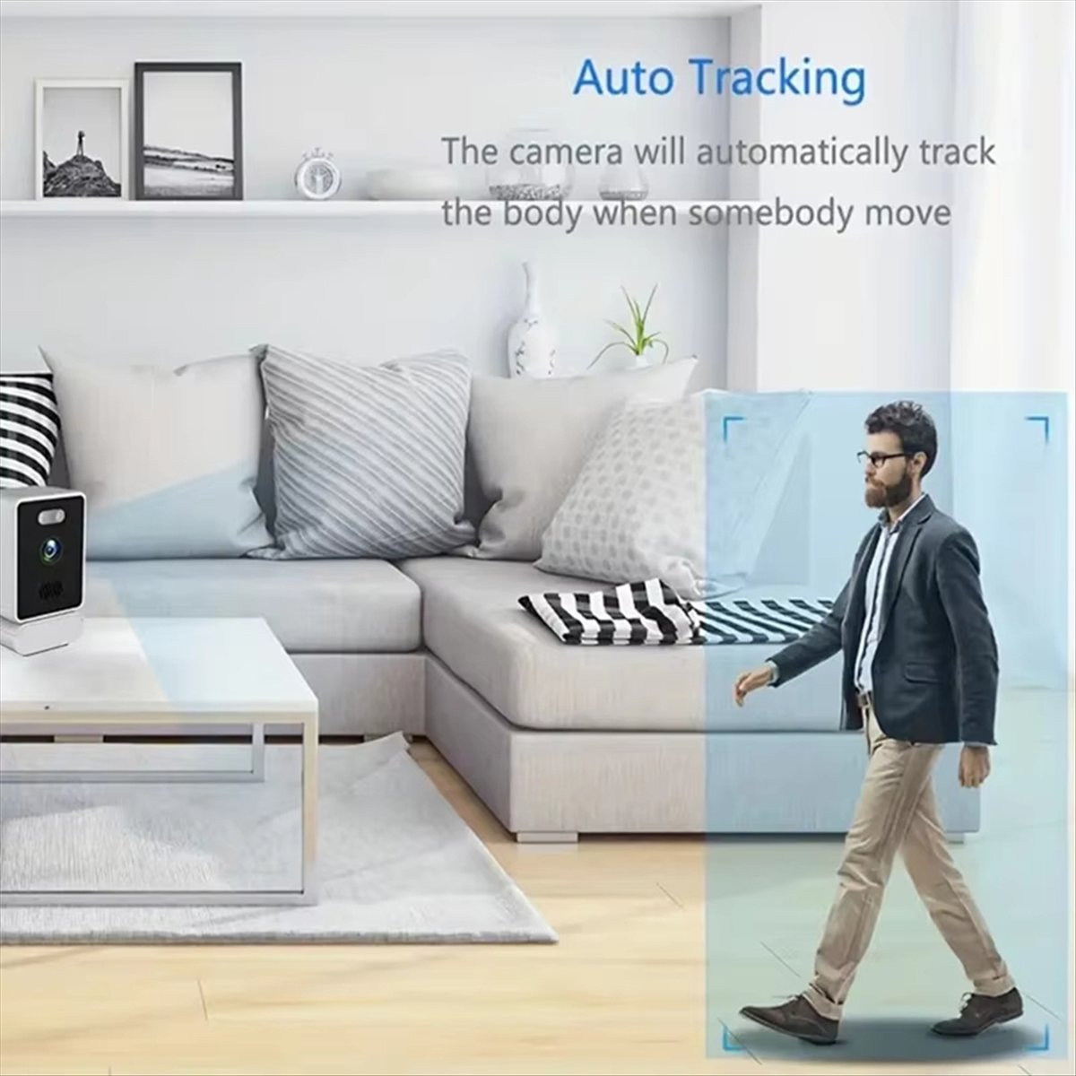 Cámara IP HD A73T, inalámbrica - Smart Home Video reseña y precio